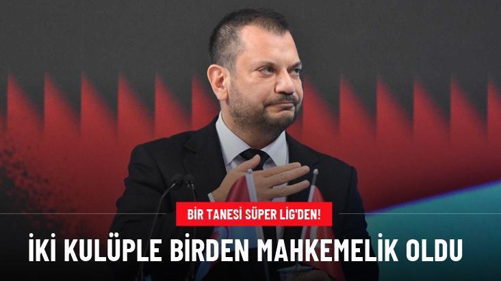 İki kulüple birden mahkemelik oldu