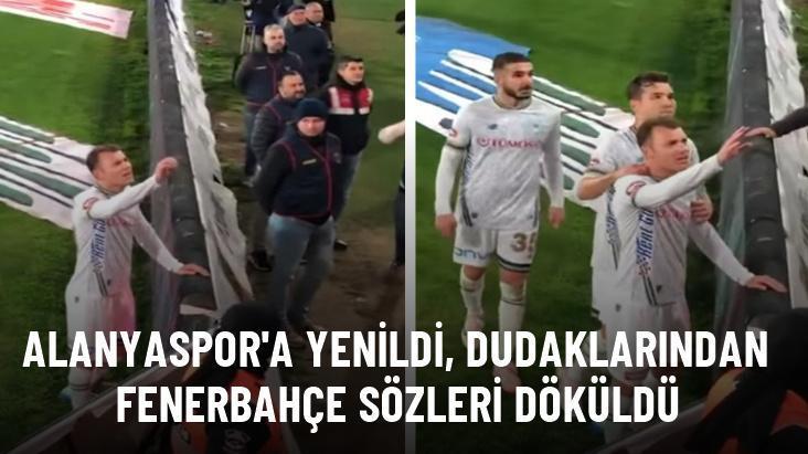 Alanyaspor’a yenildi, dudaklarından Fenerbahçe sözleri döküldü