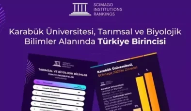 Karabük Üniversitesi SCImago 2025 Sıralamasında Türkiye’nin Zirvesine Yerleşti