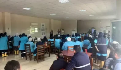 Köşk’teki Zeytin Fabrikasında ‘En İyi Narkotik Polisi Anne’ Eğitimi